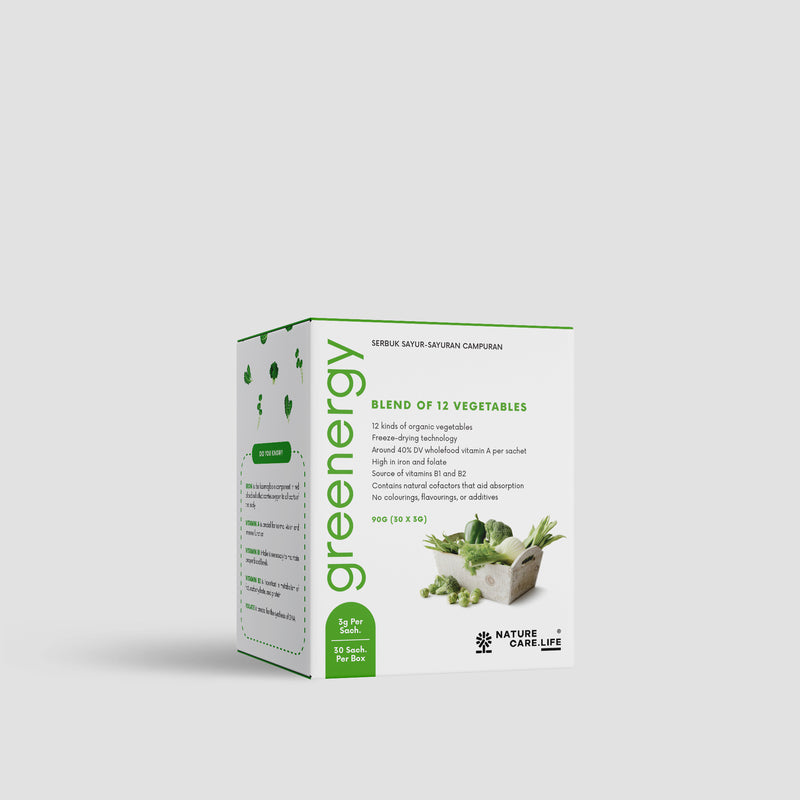 Greenergy – Blend of 12 Organic Greens