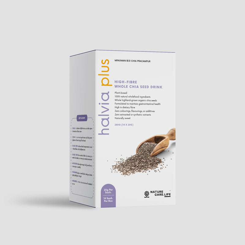 Halvia Plus – High-Fibre Whole Chia Drink